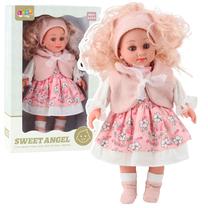Lėlė Lean Toys Sweet Angel, 36 cm, rožinė sp.