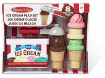 Žaisliniai virtuvės reikmenys, ledų rinkinys Melissa & Doug 6074871, įvairių spalvų