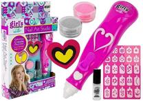 Nagų dekoravimo rinkinys vaikams Girls Creator Nail Art Studio
