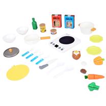 Žaisliniai virtuvės reikmenys, viryklės rinkinys Peiyile Funny Kitchen Induction Cooker, įvairių spalvų