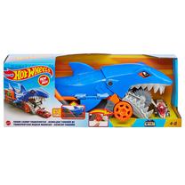 Transporteris Mattel Hot Wheels City Shark Chomp Transporter GVG36, oranžinė sp.