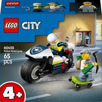 Konstruktorius LEGO® City Policijos motociklo gaudynės 60455, 65 vnt.
