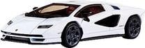  Žaislinis automobilis Mattel Hot Wheels Lamborghini Countach HMD49, 1:43, balta sp.