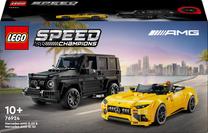 Konstruktorius LEGO® Speed Champions Automobiliai Mercedes-AMG G 63 ir Mercedes-AMG SL 63 76924, 808 vnt.