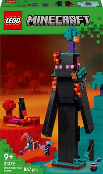 Konstruktorius LEGO® Minecraft Endermeno bokštas 21279, 867 vnt.