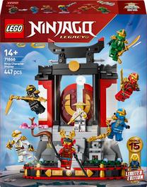 Konstruktorius LEGO® NINJAGO® 15-ųjų metinių nindzių personažų ekspozicija 71866, 447 vnt.
