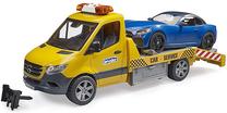  Žaislinis automobilių vilkikas Bruder Sprinter Car Transporter 02675, įvairių spalvų