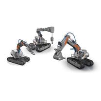 RC robotas Ods Mezzi Idraulici 42918, pilka sp.