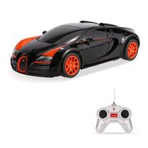  Rc automobilis Rastar Bugatti Grand Sport, juoda sp./oranžinė sp.