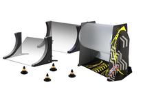 Automobilių trasa Silverlit 3D Twister Stunt Pack 82337, juoda sp./geltona sp.