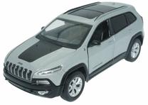  Žaislinis visureigis MSZ Street Series Jeep Cherokee, 1:32, sidabro sp.