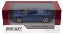  Žaislinis automobilis Kinsmart Porsche Carrera GT KT5081, 1:36, mėlyna sp.