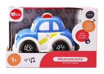  Žaislinė policijos mašina Bo. Interactive Police Car 8018LV, mėlyna sp./balta sp.
