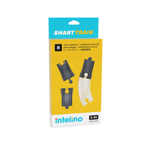  Traukinių bėgių jungtys Intelino Adapter Kit INT-WADPT-01, juoda sp./medžio sp.