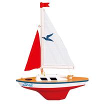  Žaislinė valtis Gunther Sailboat Giggi 1827, raudona sp.