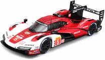  Žaislinis automobilis Bburago Porsche 963 18-28022, 1:24, balta sp./raudona sp.