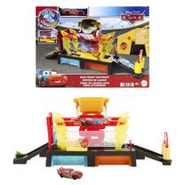 Automobilių trasa Mattel Cars Color Changers Race Ready Car Wash JBM70, įvairių spalvų