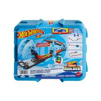 Automobilių trasa Mattel Hot Wheels Track Builder Air Drop HNJ67, mėlyna sp.