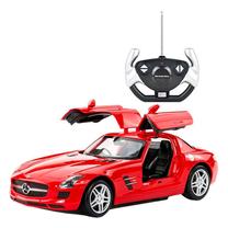  Rc automobilis Rastar Mercedes SLS AMG 47600, 1:14, balta sp./raudona sp.