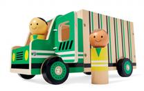  Transporto priemonė su figūrėle Gerardos Toys Garbage Truck 48621