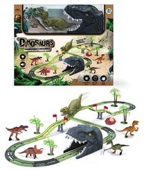Automobilių trasa Dinosaurs, įvairių spalvų