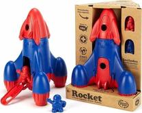  Žaislinis erdvėlaivis Green Toys Rocket 1041, mėlyna sp./raudona sp.