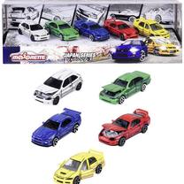  Automobilių rinkiniai Majorette Japan, įvairių spalvų
