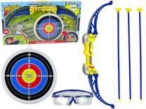 Šaudymo iš lanko rinkinys su akiniais Archery Target Set 9949, 56 cm Mėlyna sp./Geltona sp.