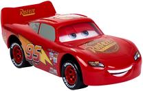  Žaislinis lenktyninis automobilis Mattel Cars Moving Moments Lightning McQueen HPH64, raudona sp.