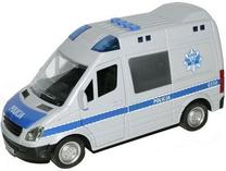  Žaislinė policijos mašina Madej 075007, 1:16, mėlyna sp./balta sp.