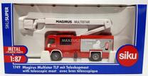  Žaislinė gaisrinė mašina Siku Super Magirus Multistar TLF 1749, 1:87, balta sp./raudona sp.