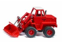 Žaislinis traktorius Siku Wheel Loader Kramer S3563, 1:50, raudona sp.