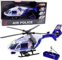  Žaislinis sraigtasparnis Lean Toys Air Police, 1:12, mėlyna sp./balta sp.