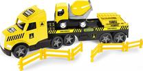  Žaislinis automobilių vilkikas Wader Magic Truck Technic 36461, geltona sp.