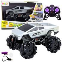  Rc automobilis Lean Toys Off Road Side Wheels, 1:16, sidabro sp.