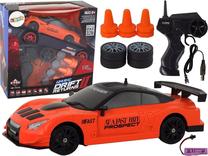  Rc automobilis Lean Toys Drift Returns, 1:24, oranžinė sp.