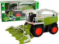  Žaislinis kombainas Lean Toys Ideal Farm, žalia sp.