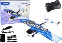  Rc lėktuvas Lean Toys Air Sports, mėlyna sp./balta sp.