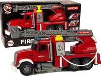  Žaislinė gaisrinė mašina Lean Toys Fire Engine, raudona sp.