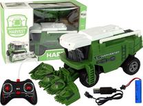  Rc kombainas Lean Toys Agricultural Vehicles Series, žalia sp.