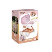 Lėlių vežimėlis Smoby Baby Nurse, balta sp./rožinė sp.
