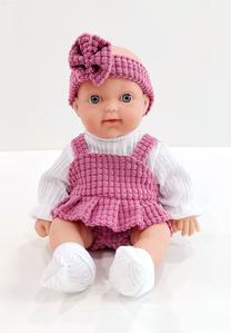 Lėlė - kūdikis Pure baby DF10-014C, 25 cm