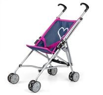 Lėlių vežimėlis Milly Mally Julia Prestige 4750, mėlyna sp./rožinė sp.