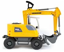  Žaislinis traktorius Lena Worxx Liebherr Excavator 4611E, geltona sp.