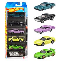  Automobilių rinkiniai Mattel Hot Wheels Fast & Furious, 1:64, įvairių spalvų