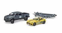  Žaislinių automobilių rinkinys Bruder 2504, 1:16, įvairių spalvų