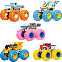 Žaislinis keturratis Mattel Hot Wheels Monster Trucks, 1:64, (spalva/dizainas parenkami atsitiktine tvarka)