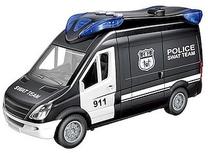  Žaislinė policijos mašina Smily Play Swat Team Police SP83879, juoda sp.