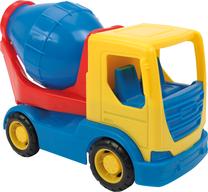  Žaislinis betonvežis Wader Tech Truck Concrete Mixer 35313, įvairių spalvų