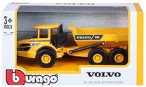  Žaislinis savivartis Bburago Volvo A25G Articulated Hauler 32085, 1:50, juoda sp./geltona sp.